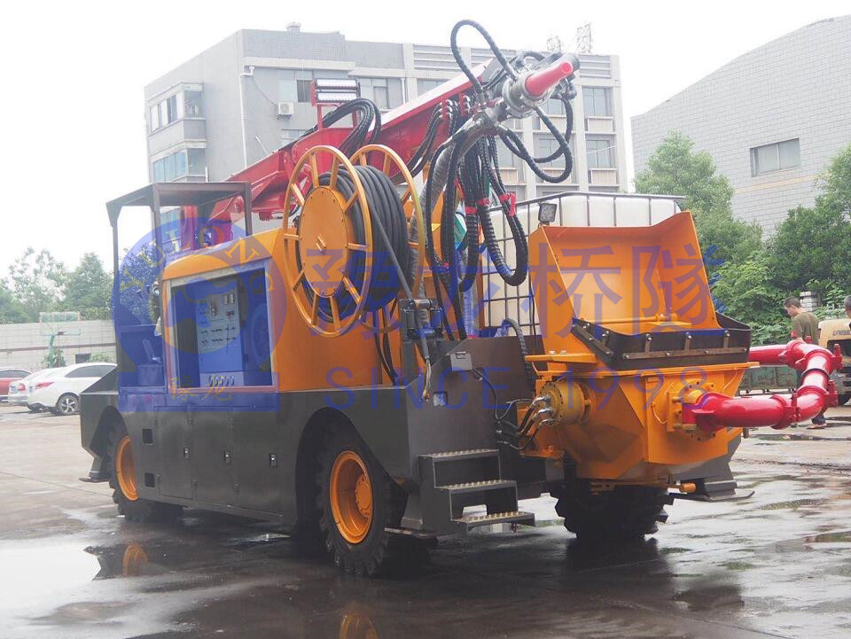 混凝土濕噴臺車 3015 3515 濕噴機(jī)械手 遙控機(jī)械手
